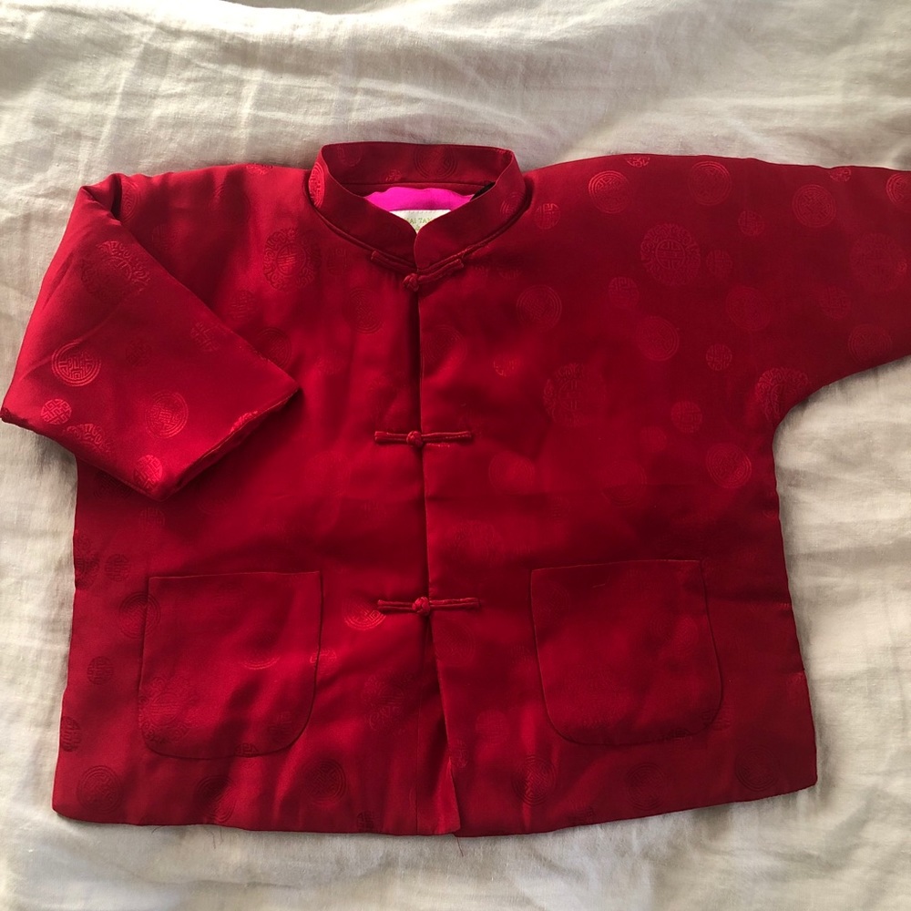 NWT Shanghai tang toddler silk jacket, sz 12-18 mo
